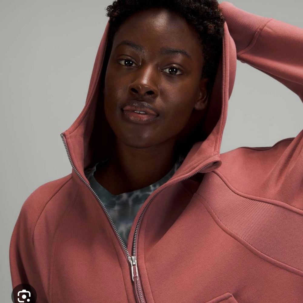 Lululemon Scuba Oversized Half Zip Hoodie Spiced Chai